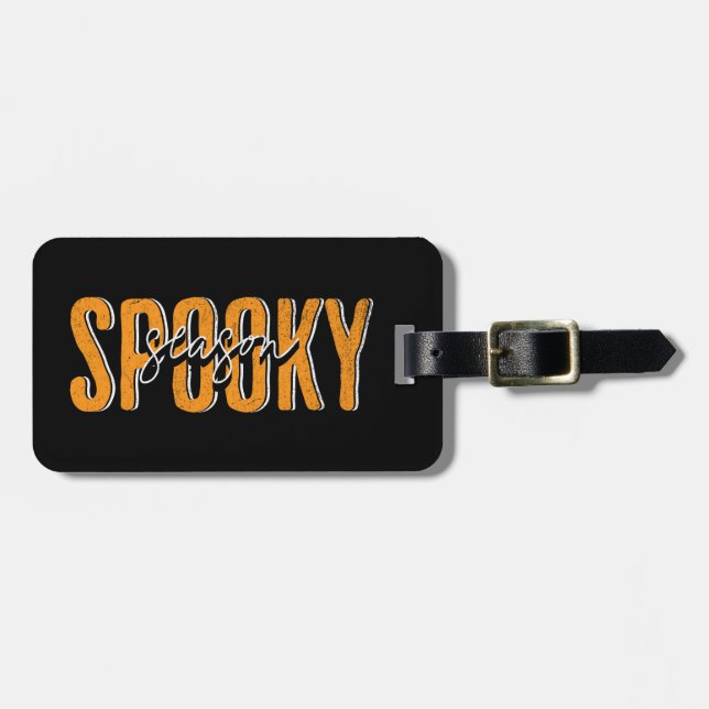 Etiqueta Para Maletas Temporada de fantasía (Frente Horizontal)