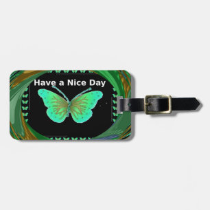 Etiqueta Para Maletas Ten un buen día y mejor noche mariposa.png