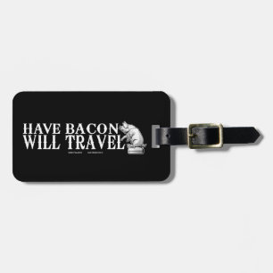 Etiqueta Para Maletas Tener bacon para viajar