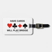 Tenga tarjetas jugará el puente (cuatro juegos de