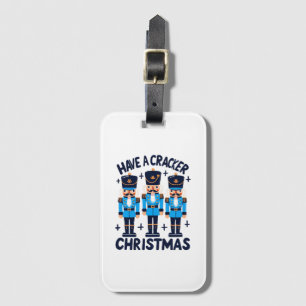Etiqueta Para Maletas Tenga una navidad cascanueces