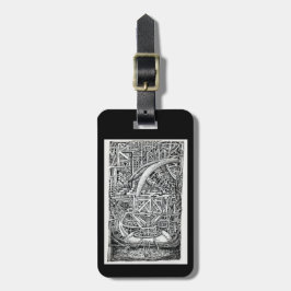 Etiqueta Para Maletas Tentacle Tank de Brian Benson