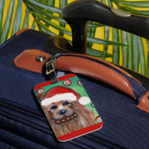 ETIQUETA PARA MALETAS TERRIER AUSTRALIANO