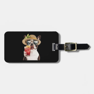Etiqueta Para Maletas Terrier de Boston