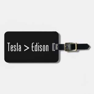 Etiqueta Para Maletas Tesla > Edison