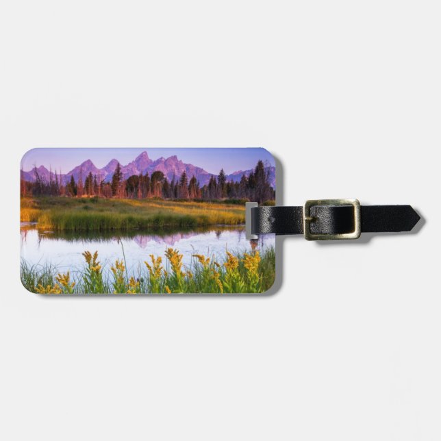 Etiqueta Para Maletas Teton Sunrise (Frente Horizontal)