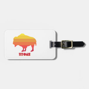 Etiqueta Para Maletas Tetons Bison