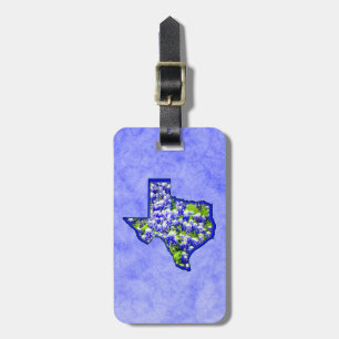 ETIQUETA PARA MALETAS TEXAS BLUEBONNETS