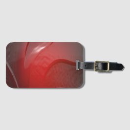 Etiqueta Para Maletas textura de plástico de color rojo oscuro desmorona