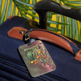 Etiqueta Para Maletas The City Sleeps