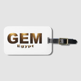 Etiqueta Para Maletas The Grand Egyptian Museum