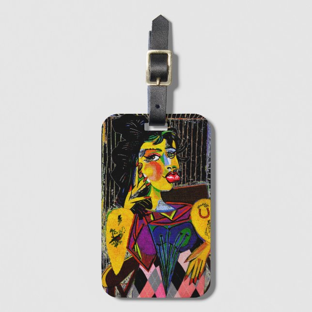 Etiqueta Para Maletas The Tattooed Star (Anverso vertical)