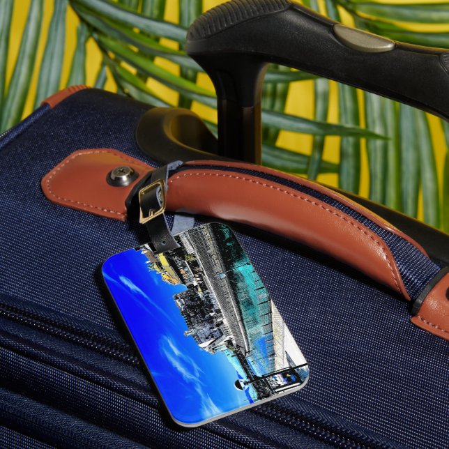 Etiqueta Para Maletas The White Phanto ラゲッジタグ (Anverso In situ 1)