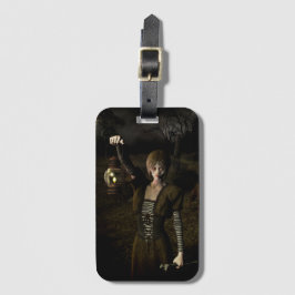 Etiqueta Para Maletas Thin female carrying lamp