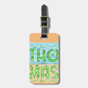 Etiqueta Para Maletas Thomas Beach Bali