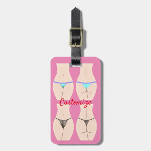 Etiqueta Para Maletas Thong Panty Thunder_Cove