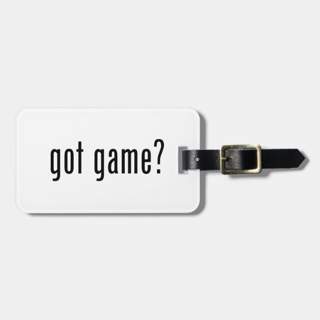 Etiqueta Para Maletas ¿tiene juego? (Frente Horizontal)