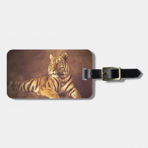 Etiqueta Para Maletas Tigre