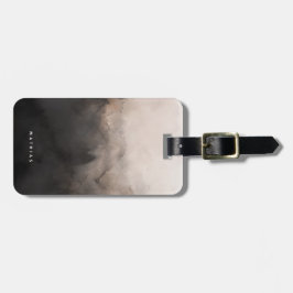 Etiqueta Para Maletas Tinta oscura