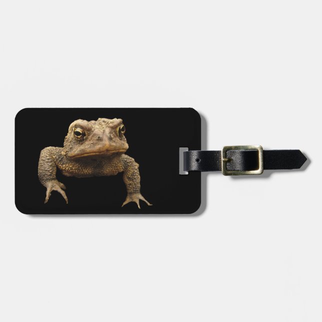 Etiqueta Para Maletas Toad americano (Frente Horizontal)