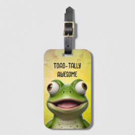 Etiqueta Para Maletas ToadTally Awesome