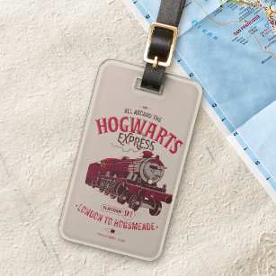 Etiqueta Para Maletas Todos A Bordo Del Hogwarts Express