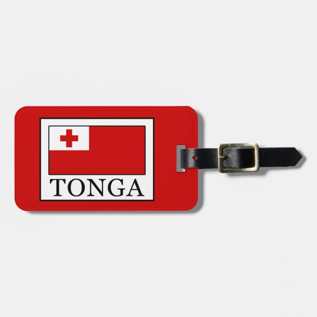 Etiqueta Para Maletas Tonga (Frente Horizontal)