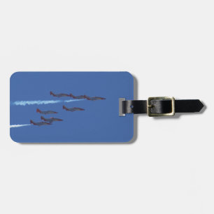 Etiqueta Para Maletas Top Gun está fumando.