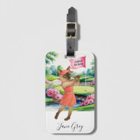 Torneo femenino de golf para gato golfista siamés