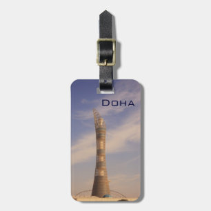 Etiqueta Para Maletas Torre de la antorcha en Doha