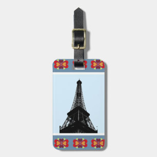 Etiqueta Para Maletas Torre Eiffel