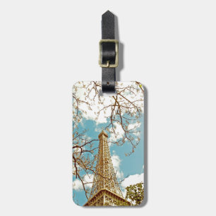 Etiqueta Para Maletas Torre Eiffel