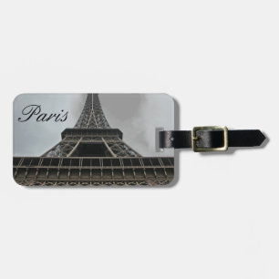 Etiqueta Para Maletas Torre Eiffel París, Francia