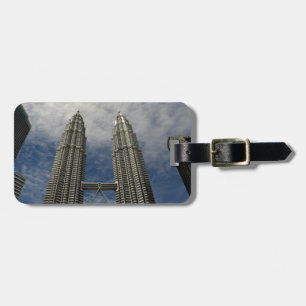 Etiqueta Para Maletas Torres Petronas Kuala Lumpur Malasia