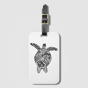 Etiqueta Para Maletas Tortuga del estilo