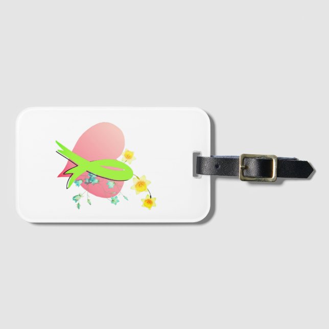 Etiqueta Para Maletas Tote Bag (Anverso horizontal)