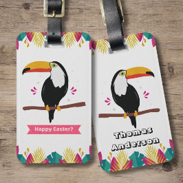 Etiqueta Para Maletas ¿Toucan para la Pascua Feliz?