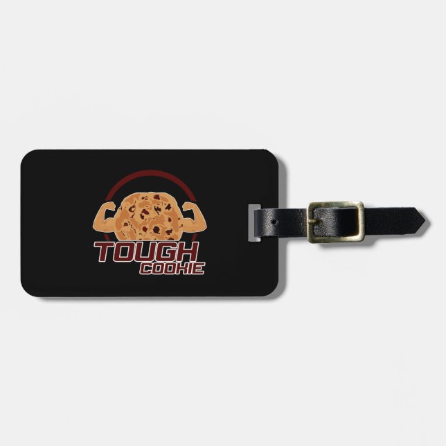 Etiqueta Para Maletas Tough Cookie (Frente Horizontal)
