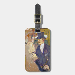 Etiqueta Para Maletas Toulouse-Lautrec - El inglés en el Rouge