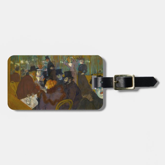 Etiqueta Para Maletas Toulouse-Lautrec - En el Rojo (Frente Horizontal)