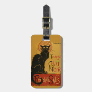 Etiqueta Para Maletas Tournee de Chat Noir Gato Negro