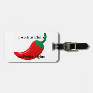 Etiqueta Para Maletas Trabajo en Chilis
