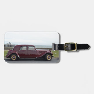 Etiqueta Para Maletas Tracción Avant de Citroen del vintage