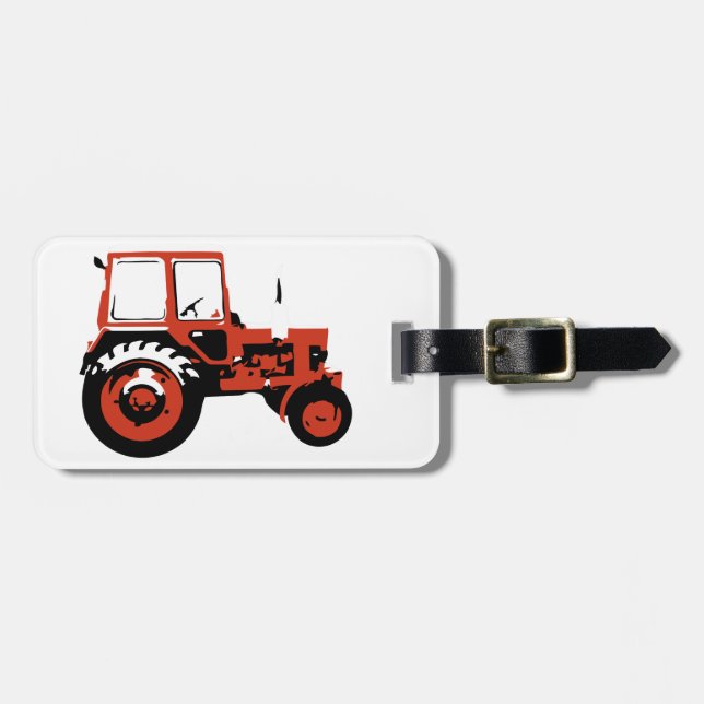 Etiqueta Para Maletas Tractor MTZ (Frente Horizontal)