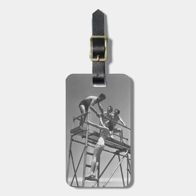Etiqueta Para Maletas Trampolín (Frente Vertical)