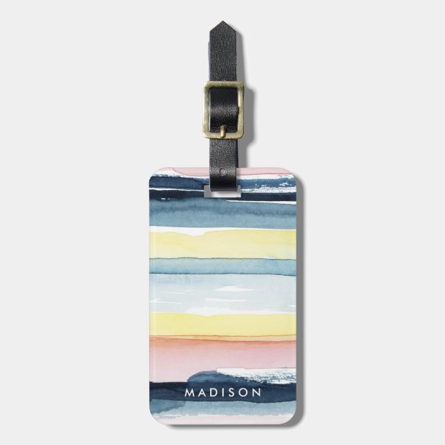 Etiqueta Para Maletas Transmisión de sol I (Frente Vertical)