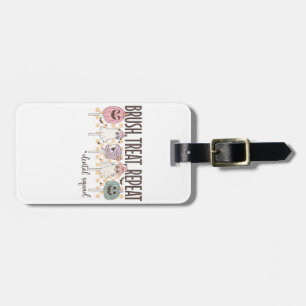 Etiqueta Para Maletas Tratamiento de brochas Repetir Dental Squad Funny