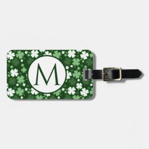Etiqueta Para Maletas Trébol verde, Día de San Patricio