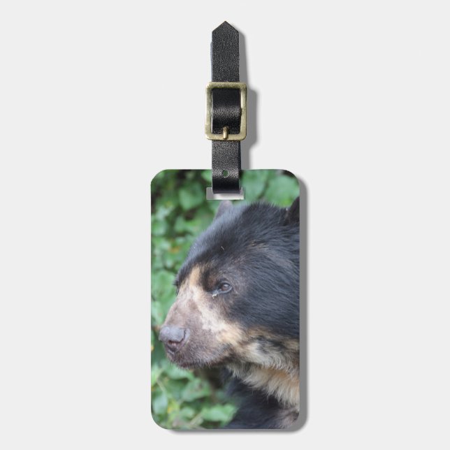 Etiqueta Para Maletas Tremarctos ornatus (Frente Vertical)