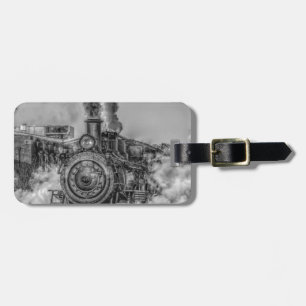 Etiqueta Para Maletas Tren del vapor